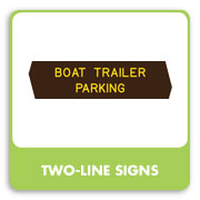 Two line signs