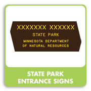 State Park Entrance Signs