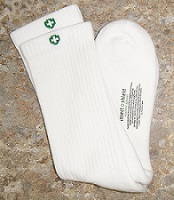 Crew Socks With Built-In Insect Protection, One Pair