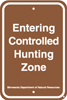 8.02.31  Entering Controlled Hunting Zone