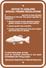 8.02.11A  Notice to Anglers Special Fishing Regulations[spaces for size information]
