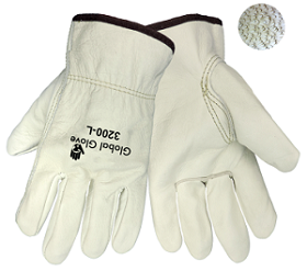 Cowhide Leather Unlined Driver Gloves