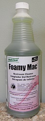 Foamy Mac Restroom Cleaner, 32 oz.