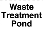 8.03.11C  Waste Treatment Pond  [decal for use with 8.03.11A]