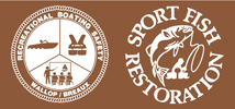 8.02.43B  Sport Fish Restoration [with International Boating Safety logo - decal]