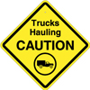 8.04.09B  Trucks Hauling Caution