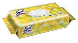 Lysol Disinfecting Wipes, 80 Wipes Flatpacks