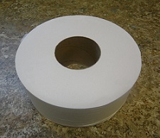 Paper Toilet Tissue 2 ply, Jumbo 8x 1000, 8/cs
