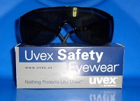 Glasses Safety, Over Prescription, Gray Lens