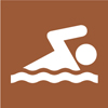 8.02.26S  [decal: person swimming - swimming recreational use symbol]