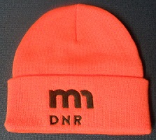 Blaze Orange Logo Stocking Cap