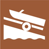 8.02.26V  [decal: boat on ramp - boat ramp recreational use symbol]