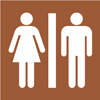 8.02.26B  [decal: woman/man - restroom recreational use symbol]