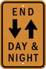 8.04.37C End [arrows for two-way snowmobile traffic]Day & Night