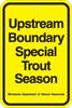 8.01.10  Upstream Boundary Special Trout Season
