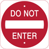 8.04.04A  Do Not Enter  [space for decal 8.4B - E]