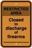 8.03.23  Restricted Area Close to discharge of firearms