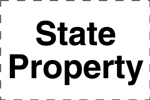 8.03.11B  State Property  [decal for use with 8.03.11A]