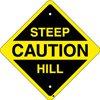 8.04.05B  Caution Steep Hill