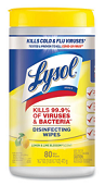 Lysol Disinfecting Wipes - 80 Wipes