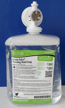 Green Select Affinity Foaming Hand Soap 1250ml, One Case
