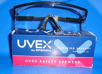 Glasses Safety, Over Prescription, Clear Lens