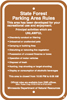 8.02.04  State Forest Parking Area Rules