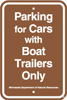 8.04.28  Parking for Cars with Boat Trailers Only