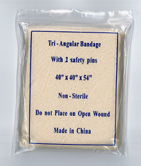 Bandage W/Pins Triangular 44"