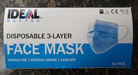 3 Ply Disposable Mask, Non-Surgical