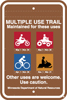 8.04.26  Multiple Use Trail [space for four 8.04.22 and 8.04.24 trail use symbol decals] Other uses