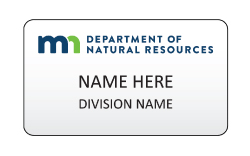 DNR Acrylic Name Tag